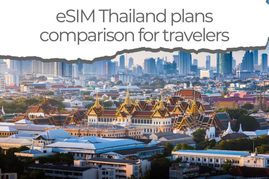 eSIM Thailand plans comparison