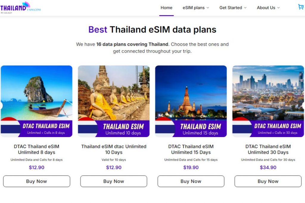 Thailand eSIM is one of the best SIM card alternatives for Bangkok trip